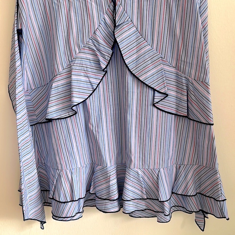 Excellent condition, Parker, ruffle sleeve dress, Sz. 8 - Picture 2 of 14